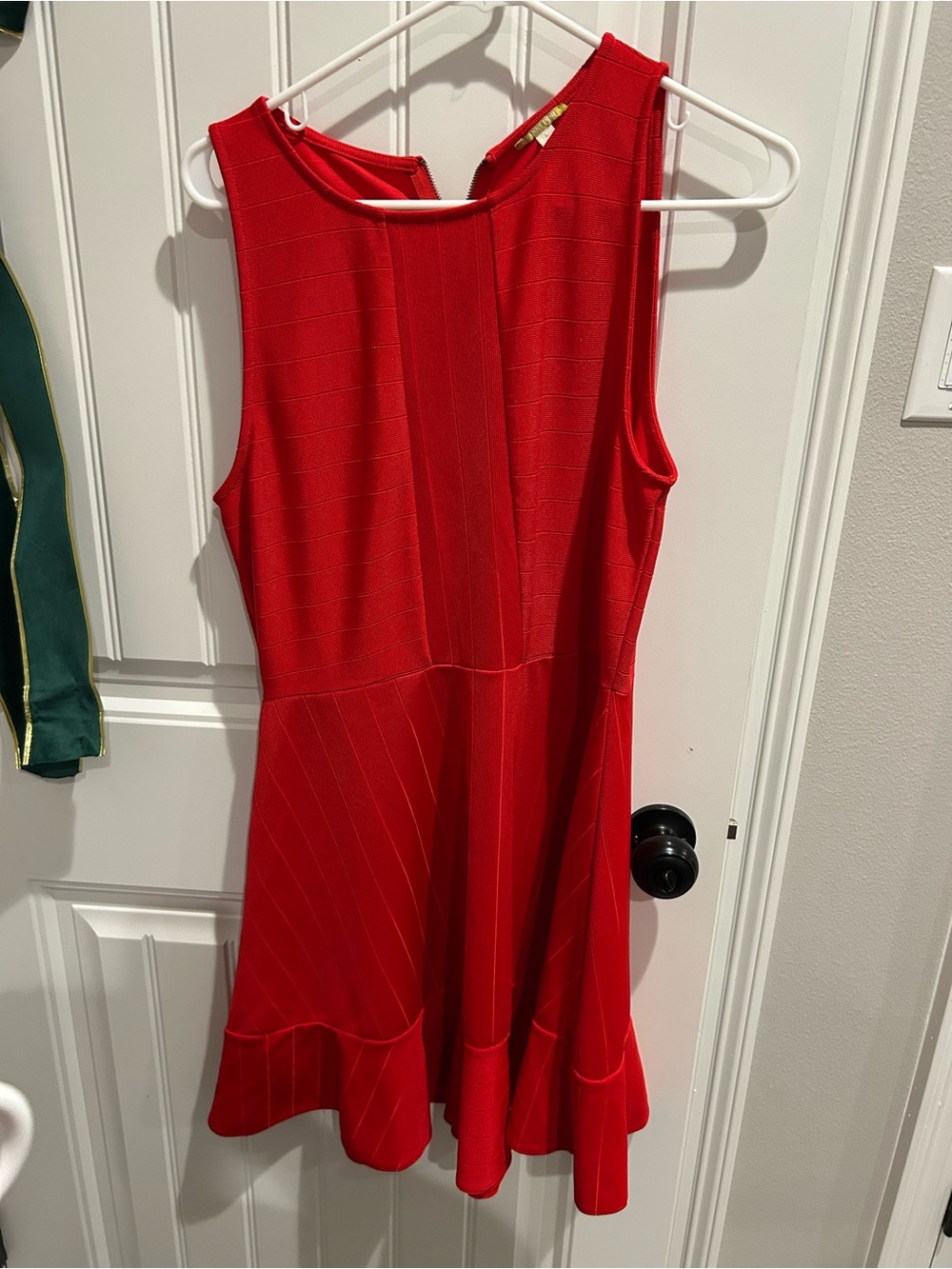 Gianni Bini Red Sleeveless Fit-and-Flare Mini Dress